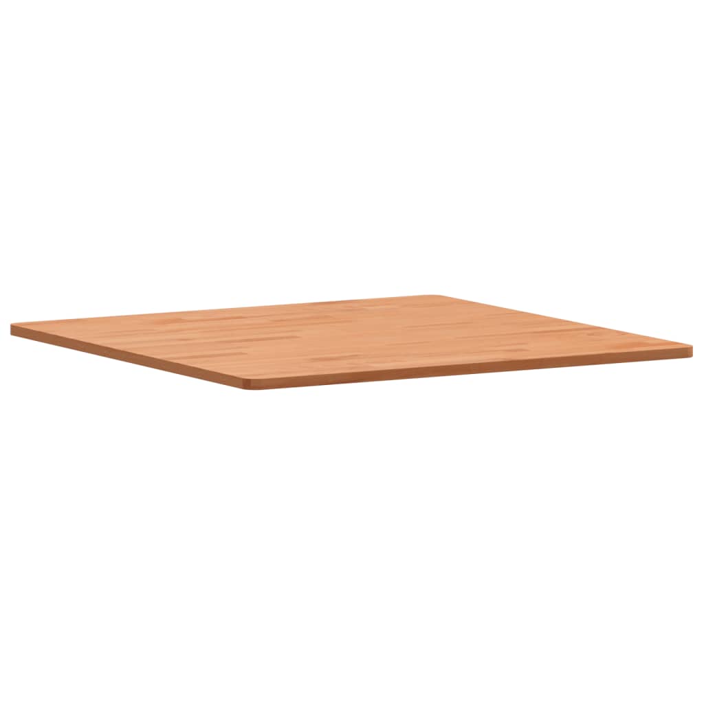 Stolna ploča 70 x 70 x 1,5 cm četvrtasta od masivnog drva bukve