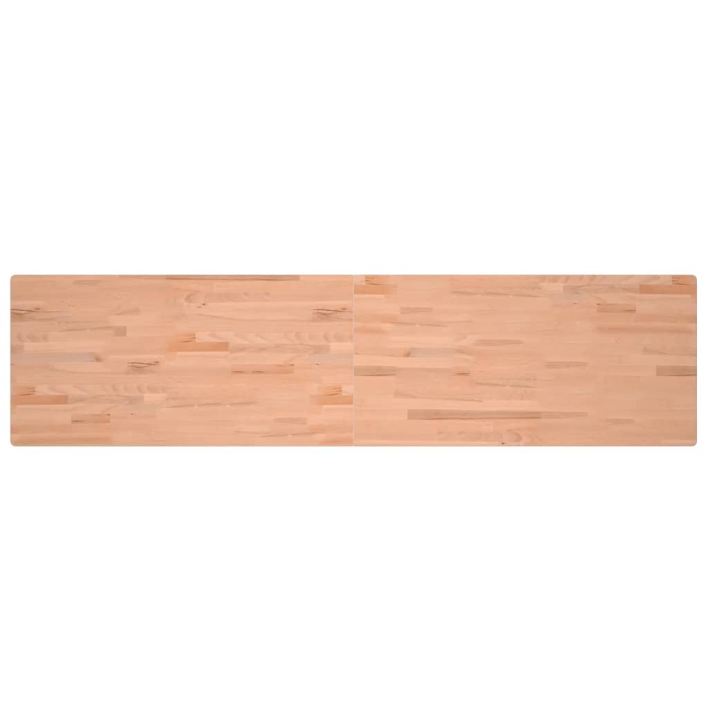 Ploča za radni stol 220 x 55 x 2,5 cm od masivne bukovine