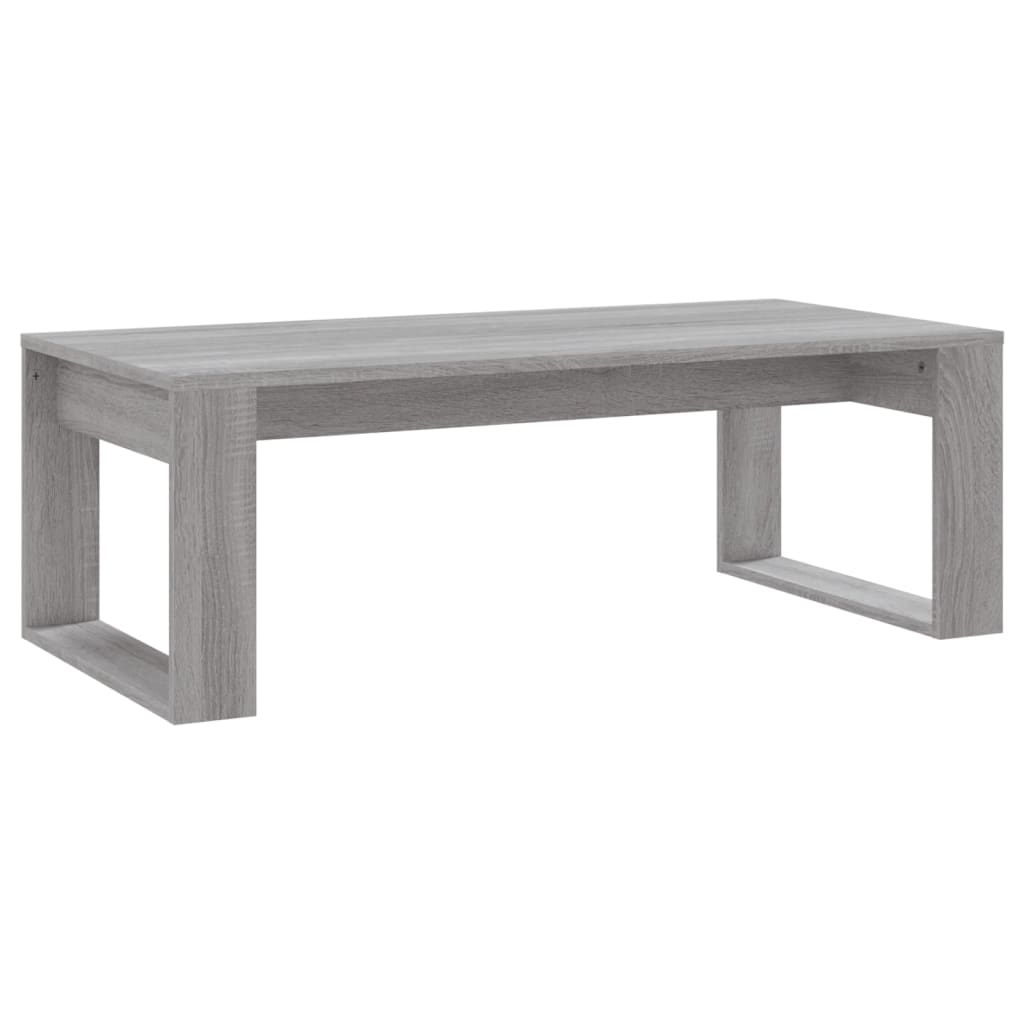 Stolić za kavu boja sivog hrasta 102x50x35 cm konstruirano drvo