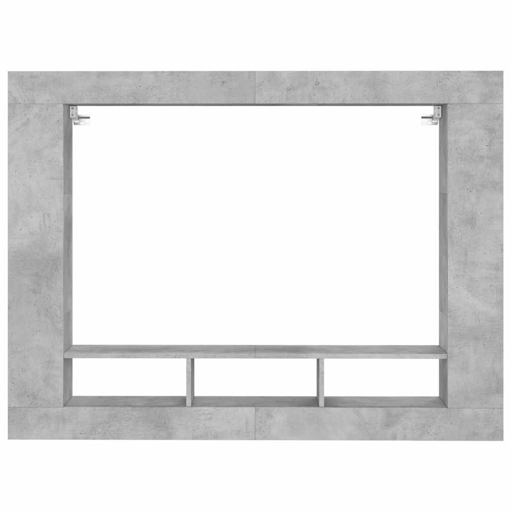TV ormarić boja betona 152 x 22 x 113 cm od konstruiranog drva