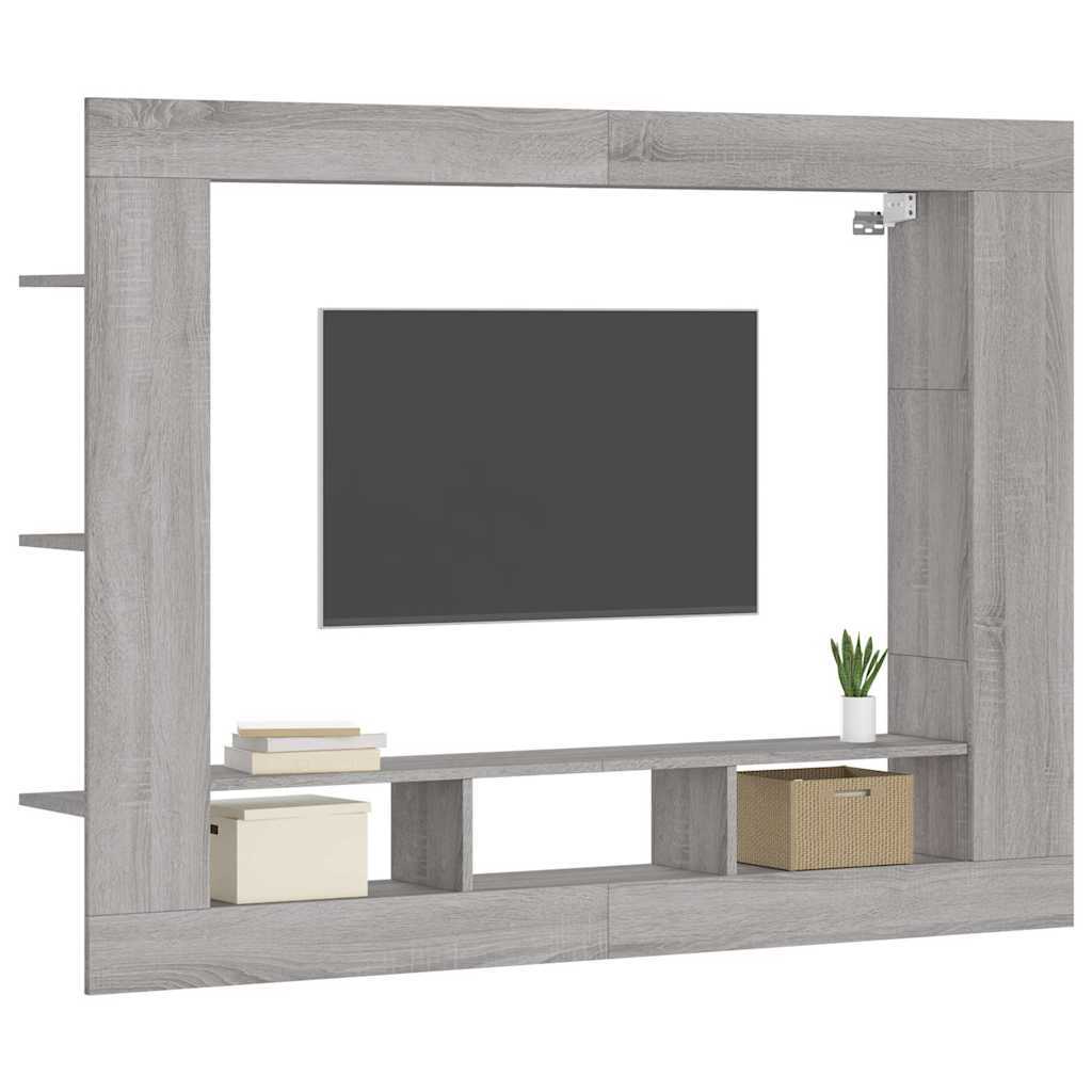 TV ormarić boja hrasta sonome 152x22x113 cm konstruirano drvo