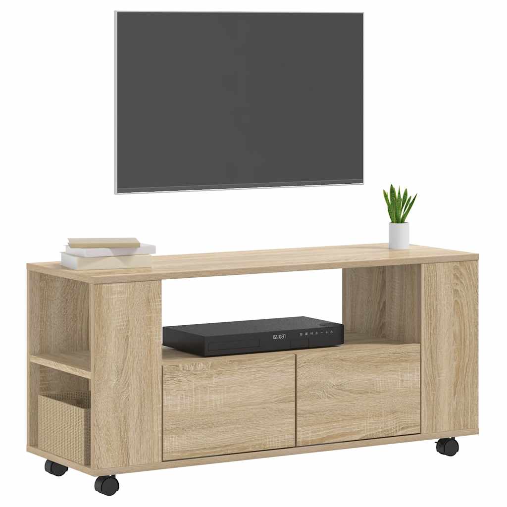 TV ormarić boja hrasta sonome 102x34,5x43 cm konstruirano drvo