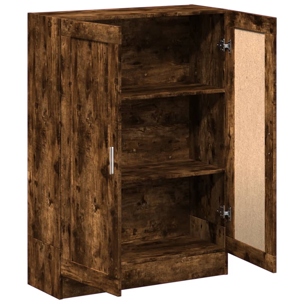 Ormarić za knjige boja dimljenog hrasta 82,5x30,5x115 cm drveni