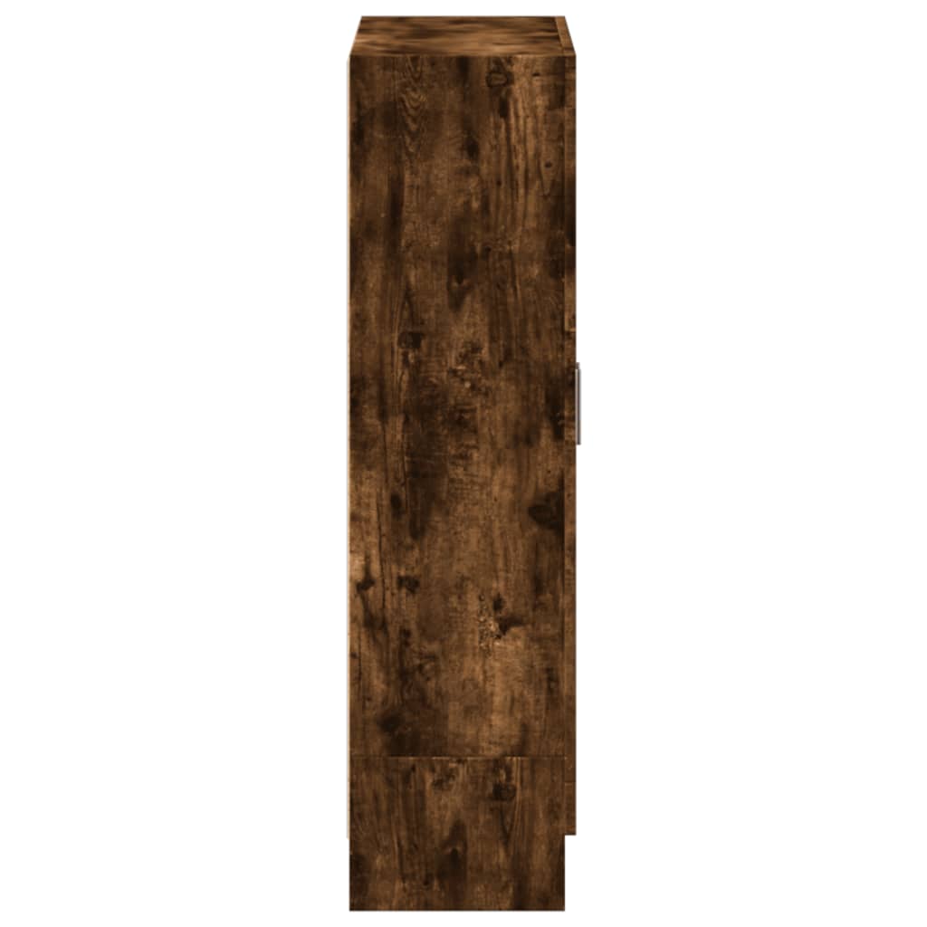 Ormarić za knjige boja dimljenog hrasta 82,5x30,5x115 cm drveni