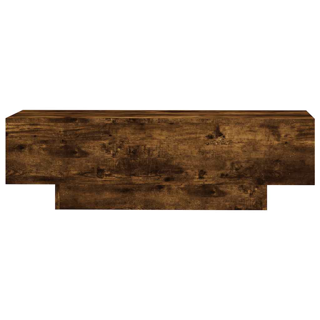 Stolić za kavu boja hrasta 100 x 49,5 x 31 cm konstruirano drvo