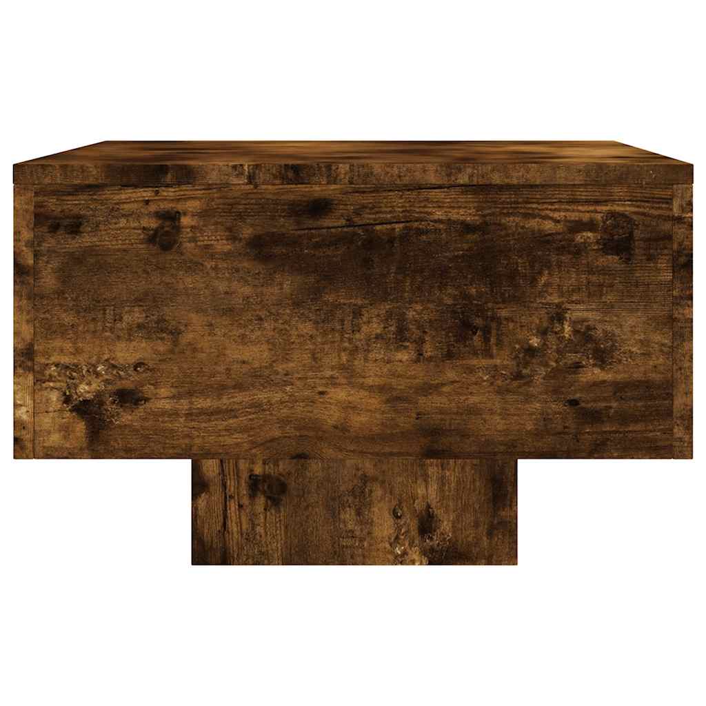 Stolić za kavu boja hrasta 100 x 49,5 x 31 cm konstruirano drvo