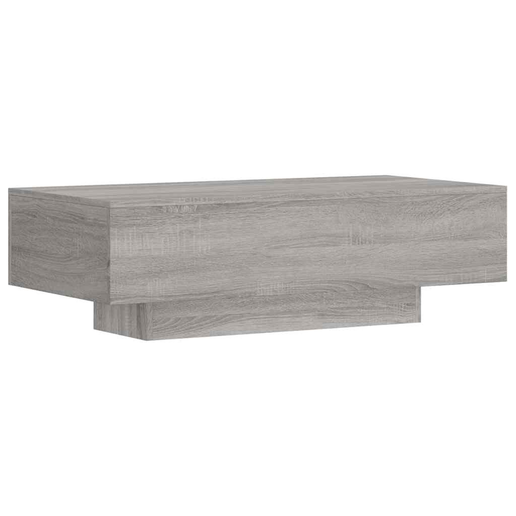 Stolić za kavu boja hrasta 100 x 49,5 x 31 cm konstruirano drvo