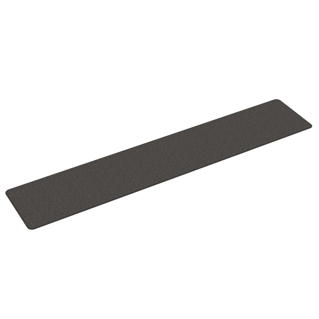 Tepih-staza s izgledom sisala antracit 50 x 250 cm