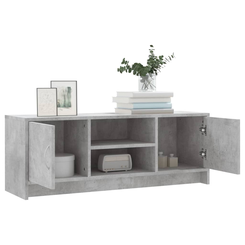 TV ormarić boja betona 102x30x37,5 cm od konstruiranog drva