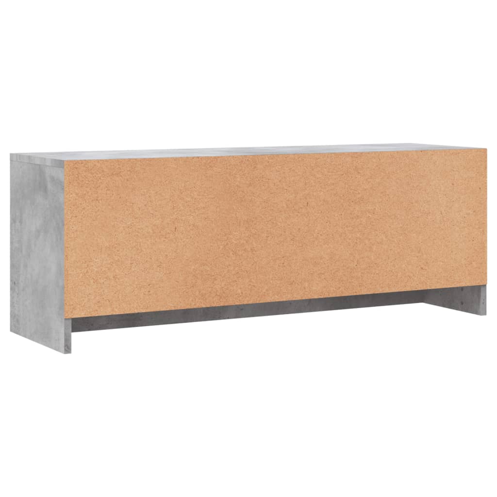 TV ormarić boja betona 102x30x37,5 cm od konstruiranog drva