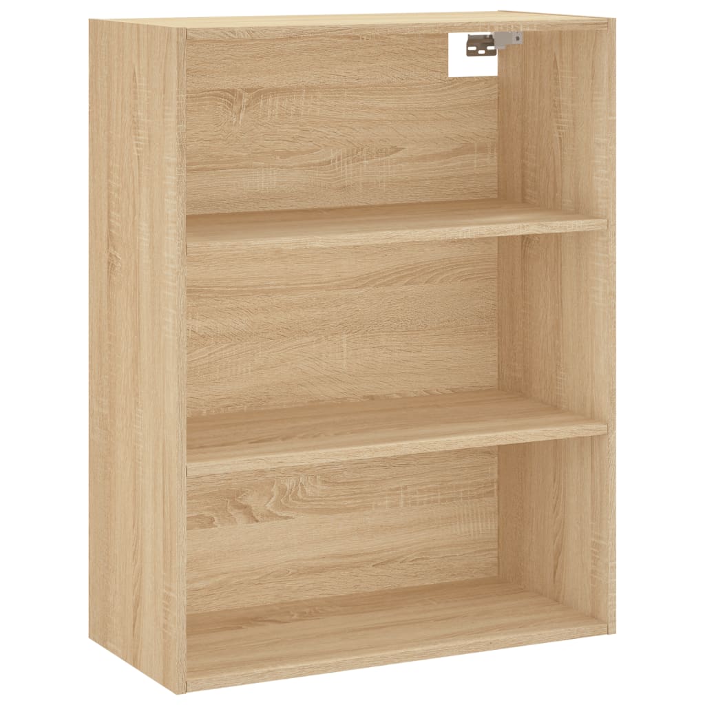 Visoka komoda hrasta sonome 69,5x34x180cm od konstruiranog drva