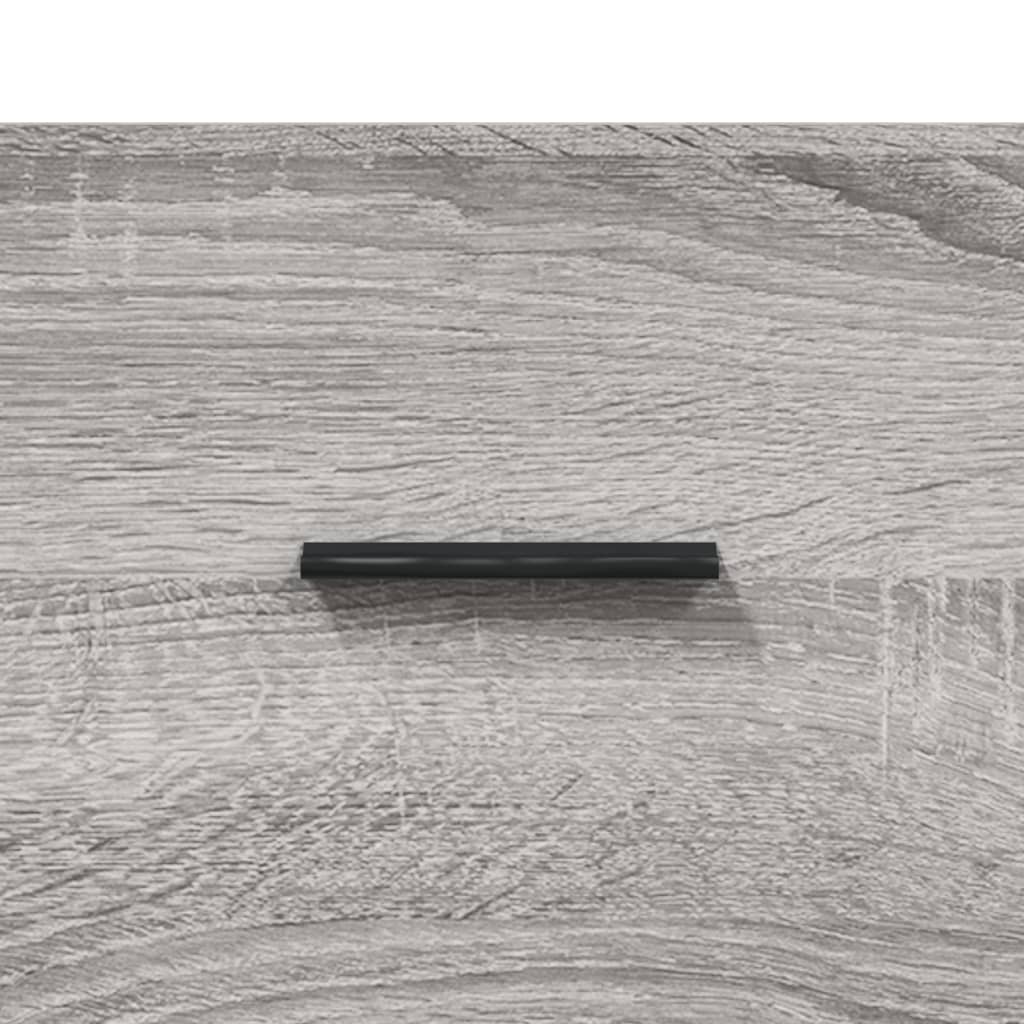 Visoka komoda siva sonome 69,5x34x180 cm od konstruiranog drva
