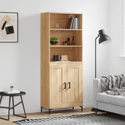 Visoka komoda hrasta sonome 69,5x34x180cm od konstruiranog drva