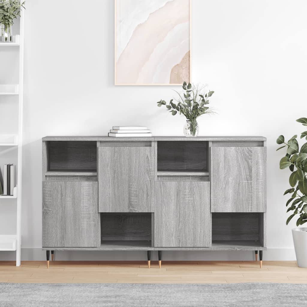 Komode 2 kom boja hrasta sonome od konstruiranog drva