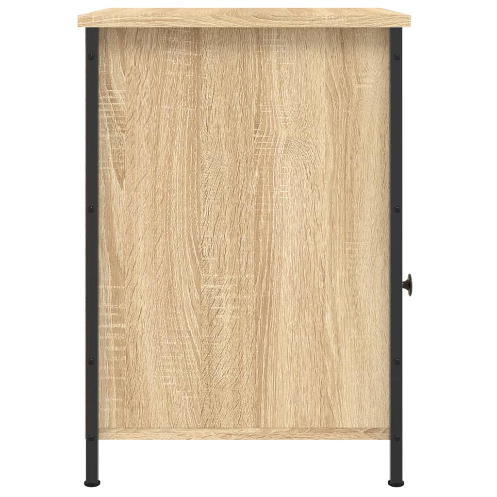 Noćni ormarići 2 kom boja hrasta 40x42x60 cm konstruirano drvo