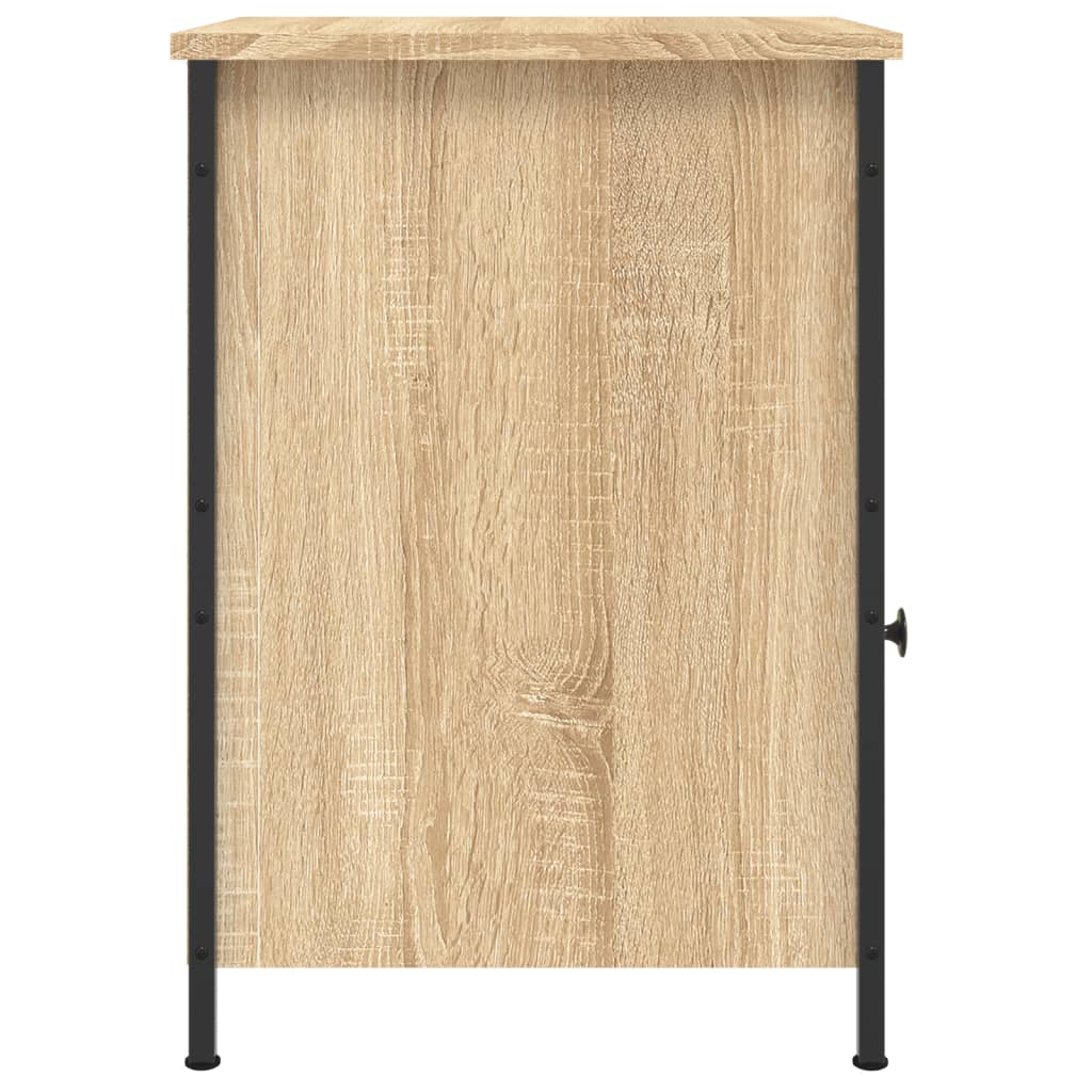 Noćni ormarići 2 kom boja hrasta 40x42x60 cm konstruirano drvo