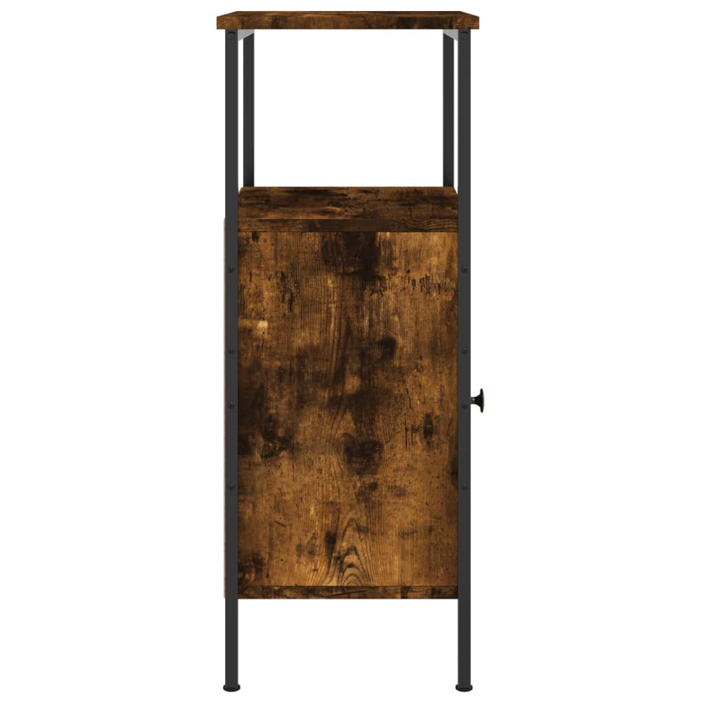 Noćni ormarići 2 kom boja hrasta 41x31x80 cm konstruirano drvo