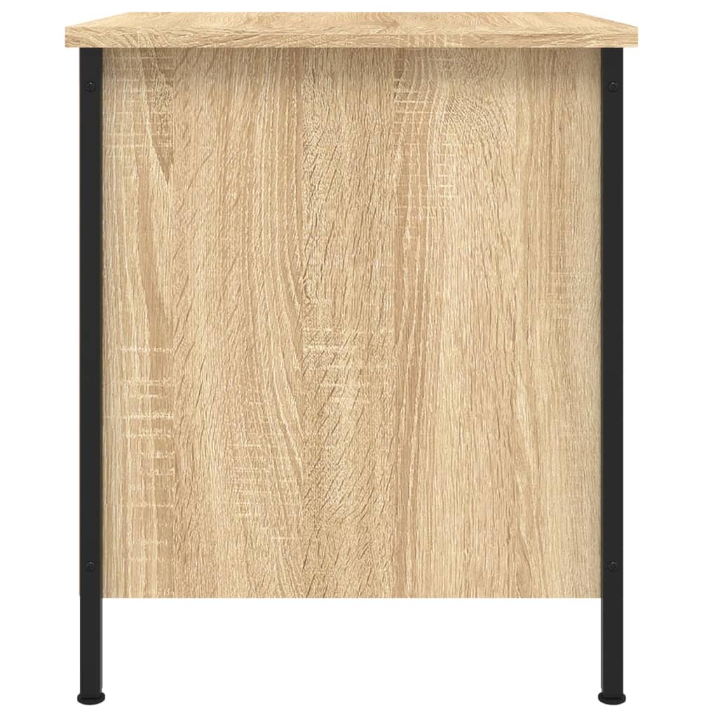 Noćni ormarić boja hrasta 40 x 42 x 50 cm od konstruiranog drva