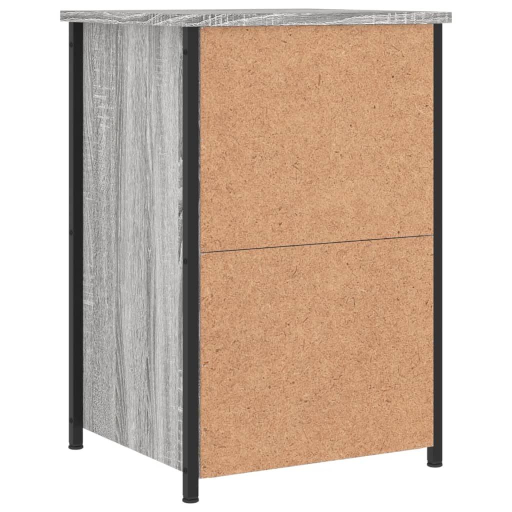 Noćni ormarići 2 kom boja hrasta 40x36x60 cm konstruirano drvo