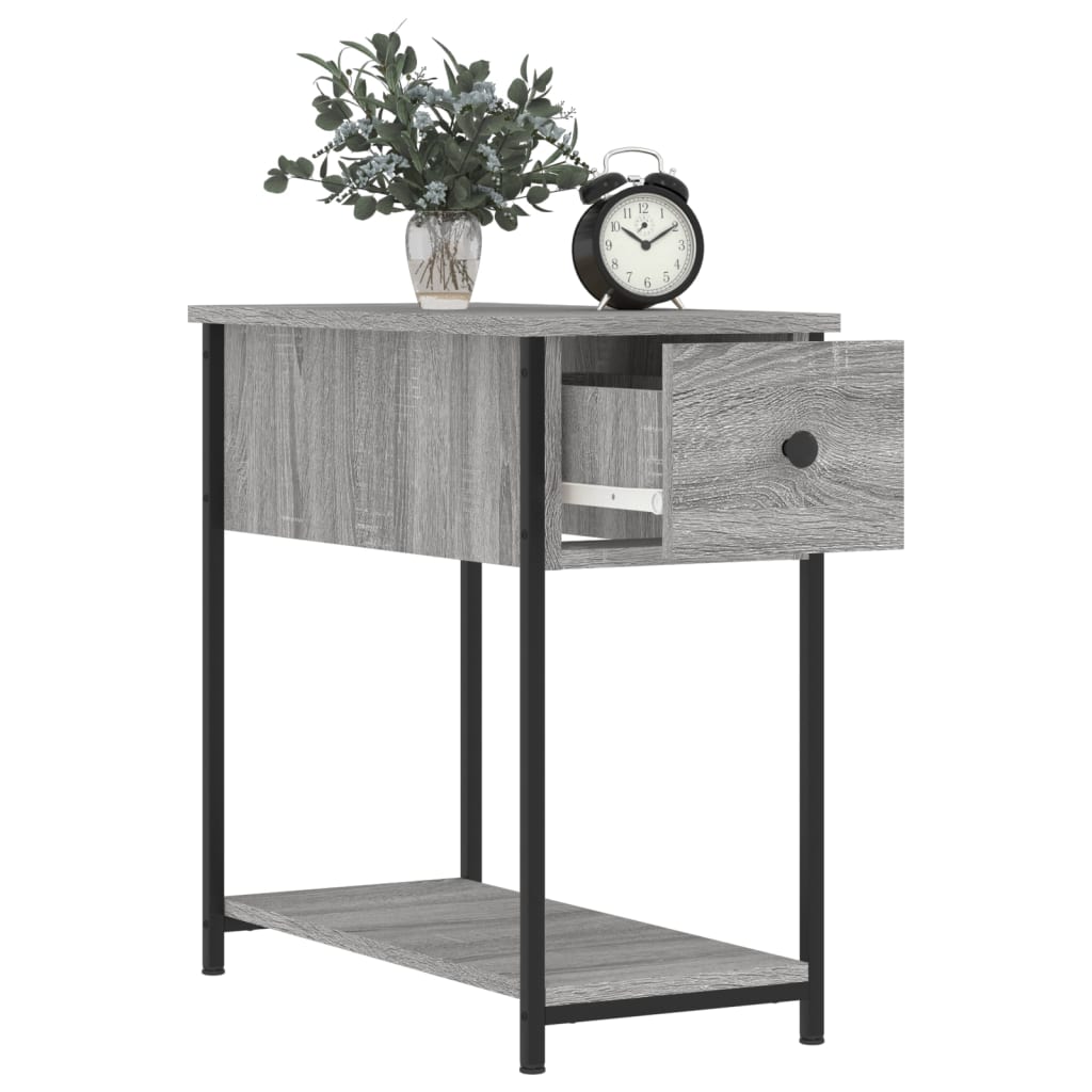 Noćni ormarići 2 kom boja hrasta 30x60x60 cm konstruirano drvo