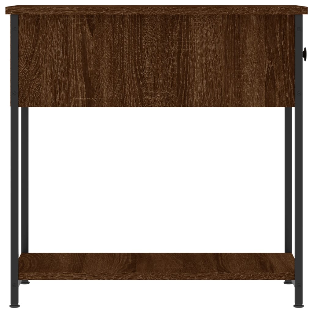 Noćni ormarići 2 kom boja hrasta 30x60x60 cm konstruirano drvo