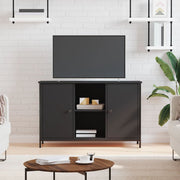 TV ormarić crni 100 x 35 x 65 cm od konstruiranog drva