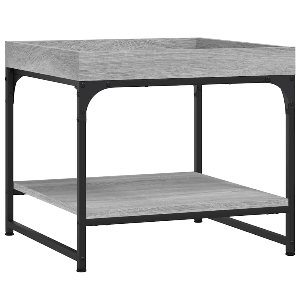 Stolić za kavu boja hrasta 49,5x49,5x45 cm konstruirano drvo