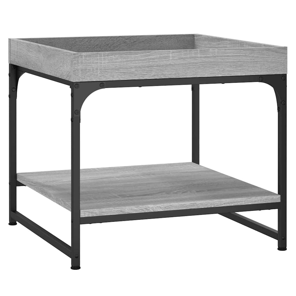 Stolić za kavu boja hrasta 49,5x49,5x45 cm konstruirano drvo