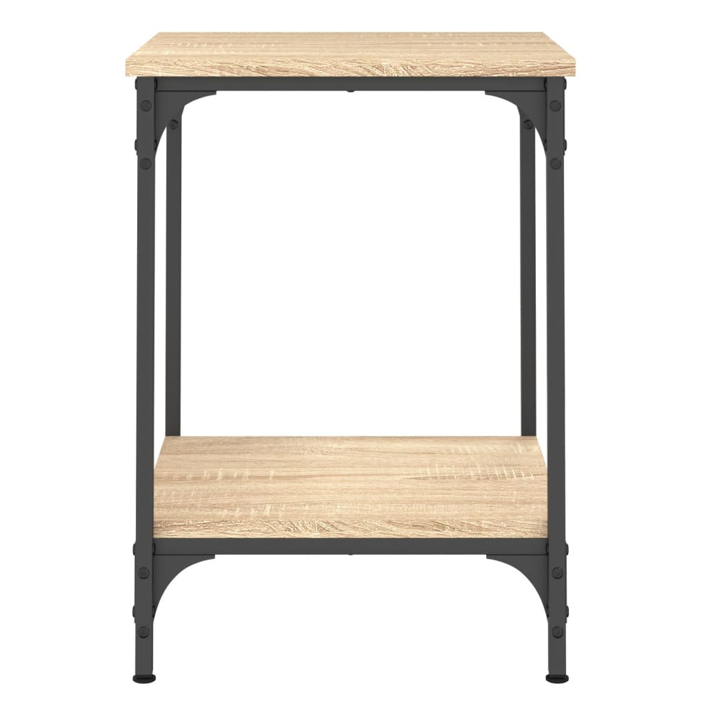 Stolić za kavu boja hrasta sonome 40x40x55 cm konstruirano drvo