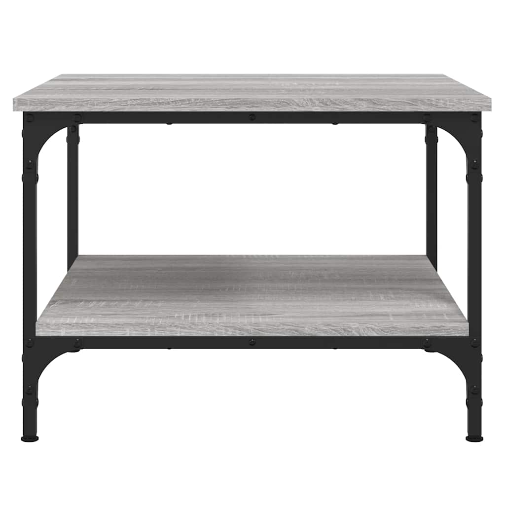 Stolić za kavu boja hrasta 55x55x40 cm konstruirano drvo
