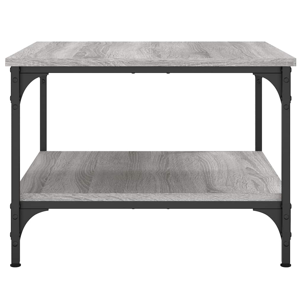 Stolić za kavu boja hrasta 55x55x40 cm konstruirano drvo