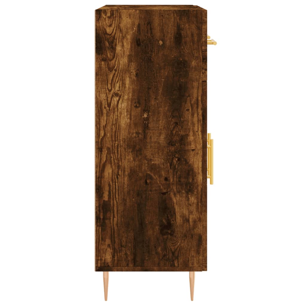 Komoda boja dimljenog hrasta 69,5x34x90 cm konstruirano drvo