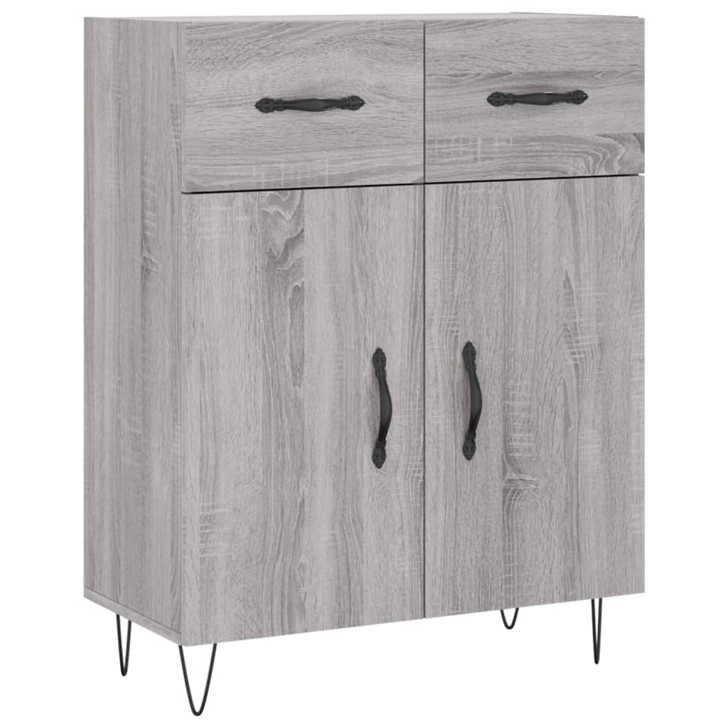 Komoda boja hrasta sonome 69,5 x 34 x 90 cm konstruirano drvo