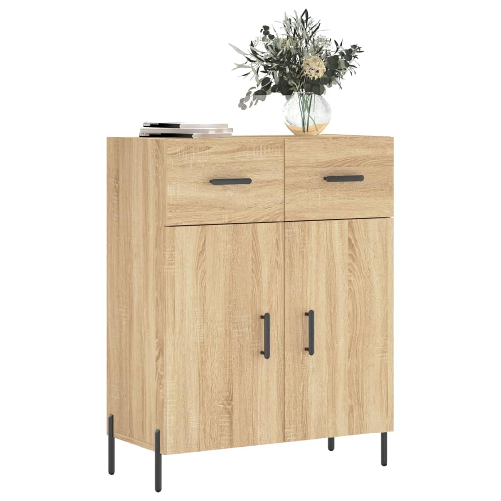 Komoda boja hrasta sonome 69,5x34x90 cm od konstruiranog drva