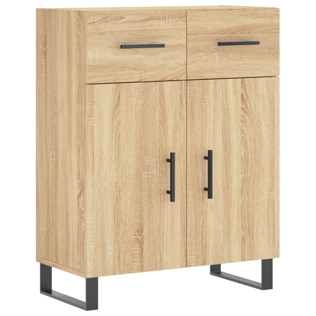 Komoda boja hrasta sonome 69,5x34x90 cm od konstruiranog drva