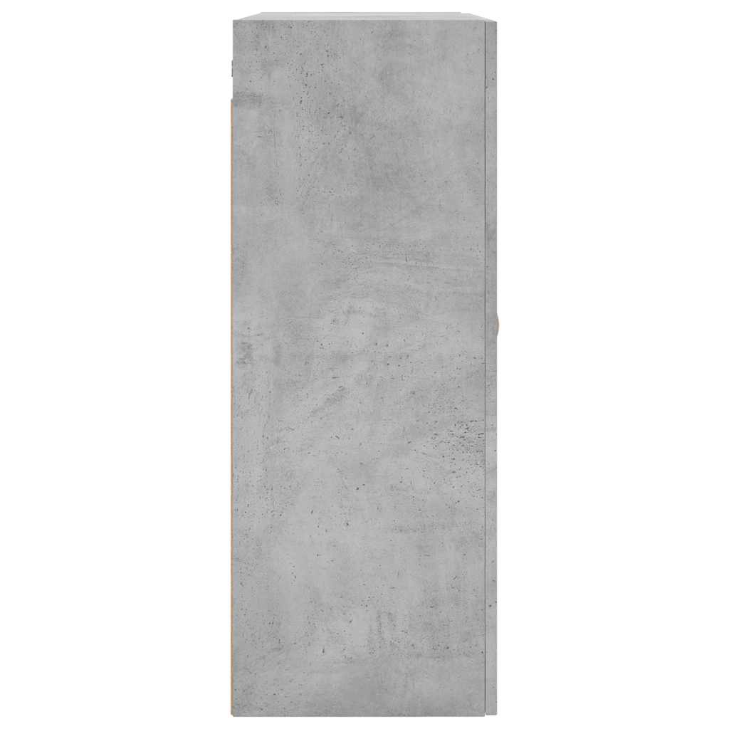 Zidni ormarić siva boja betona 69,5 x 34 x 90 cm