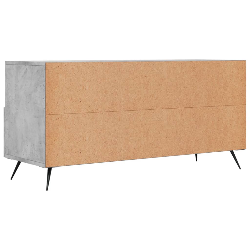TV ormarić boja betona 102 x 36 x 50 cm od konstruiranog drva