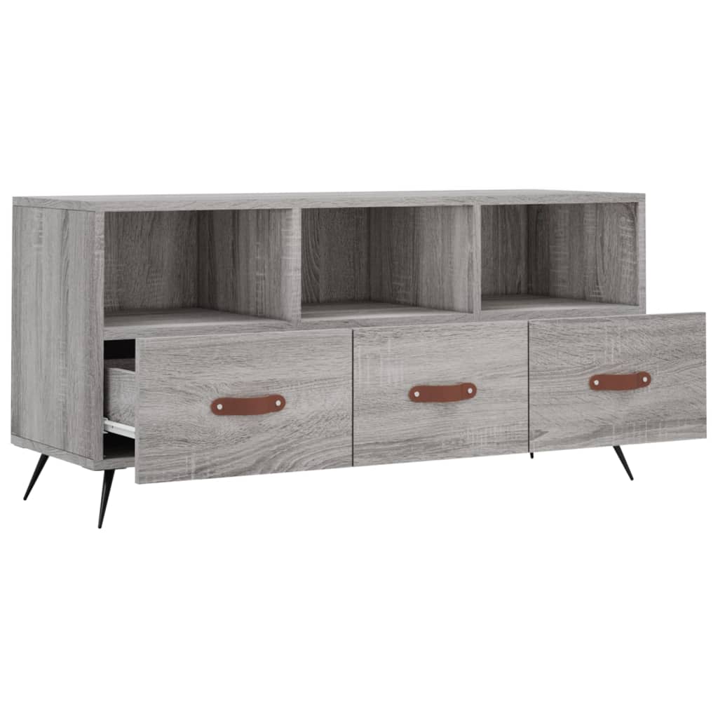 TV ormarić boja hrasta sonome 102x36x50 cm konstruirano drvo