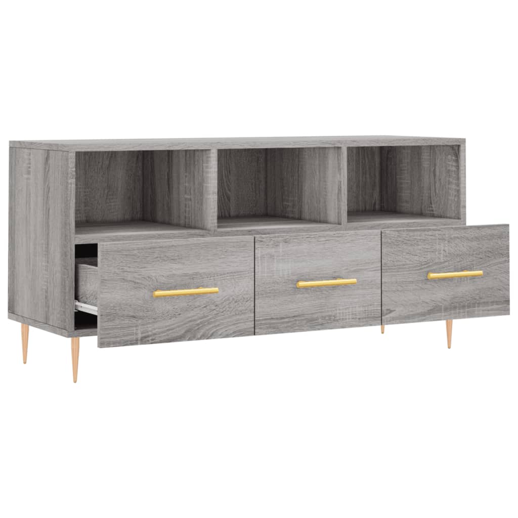 TV ormarić boja hrasta sonome 102x36x50 cm konstruirano drvo