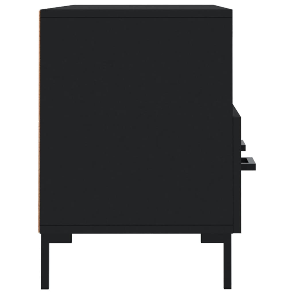 TV ormarić crni 102 x 36 x 50 cm od konstruiranog drva