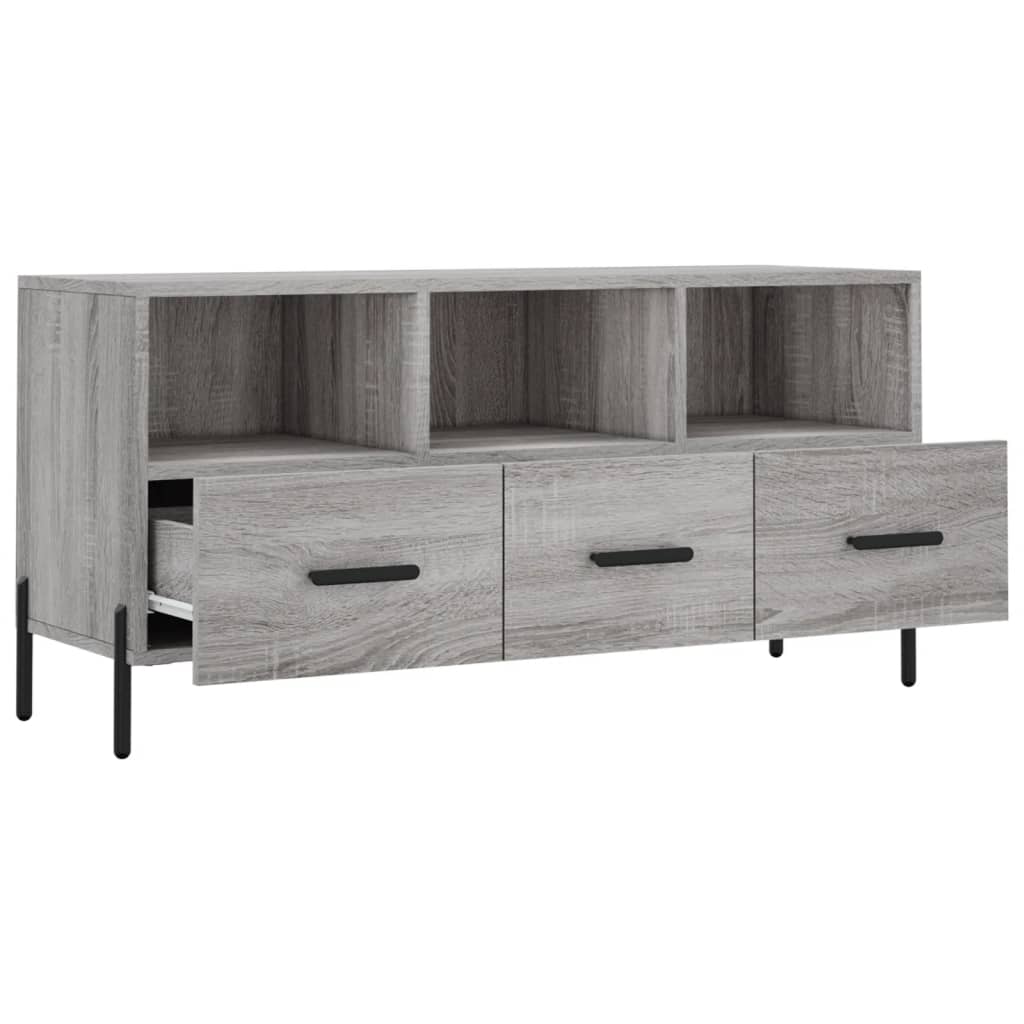 TV ormarić boja hrasta sonome 102x36x50 cm konstruirano drvo