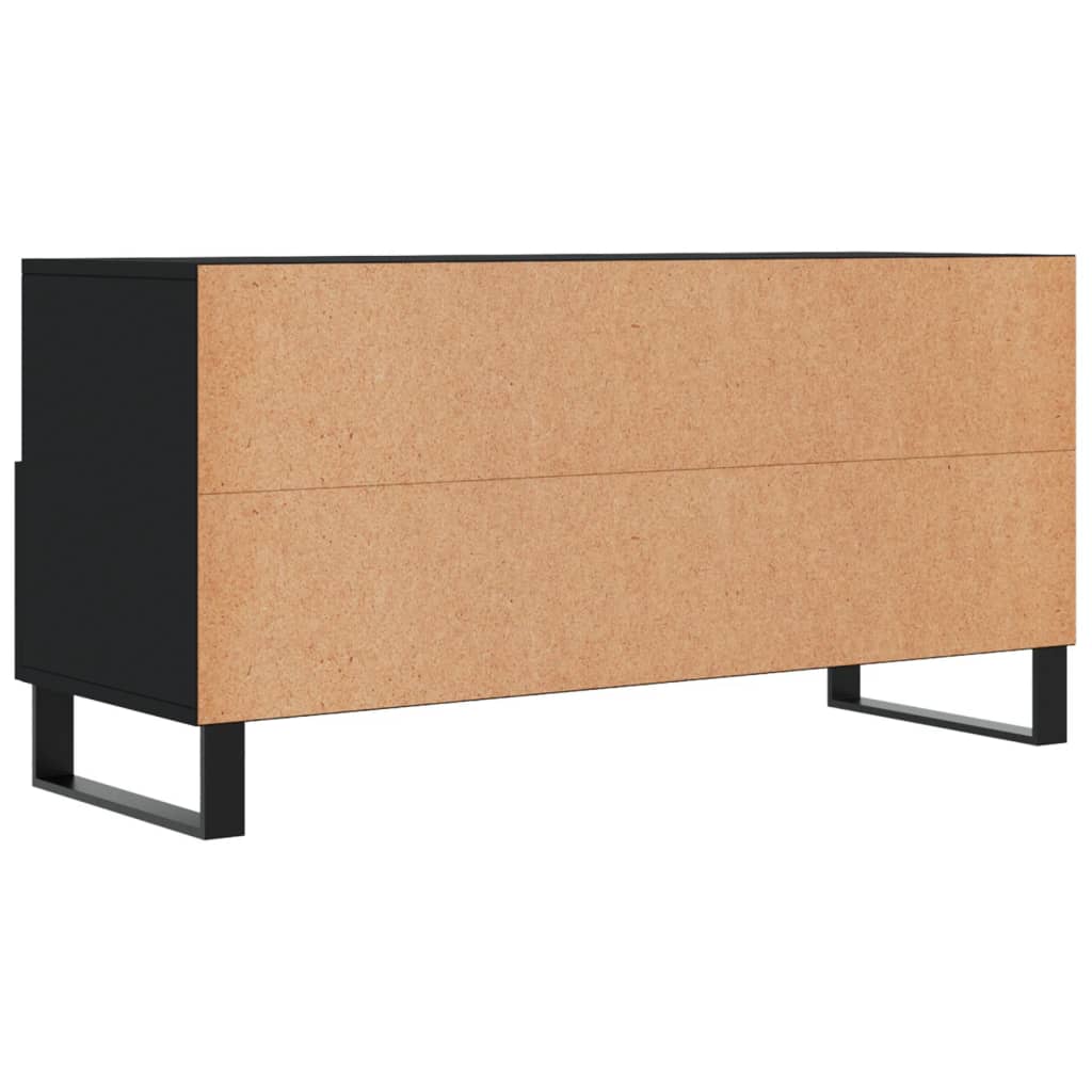 TV ormarić crni 102 x 36 x 50 cm od konstruiranog drva