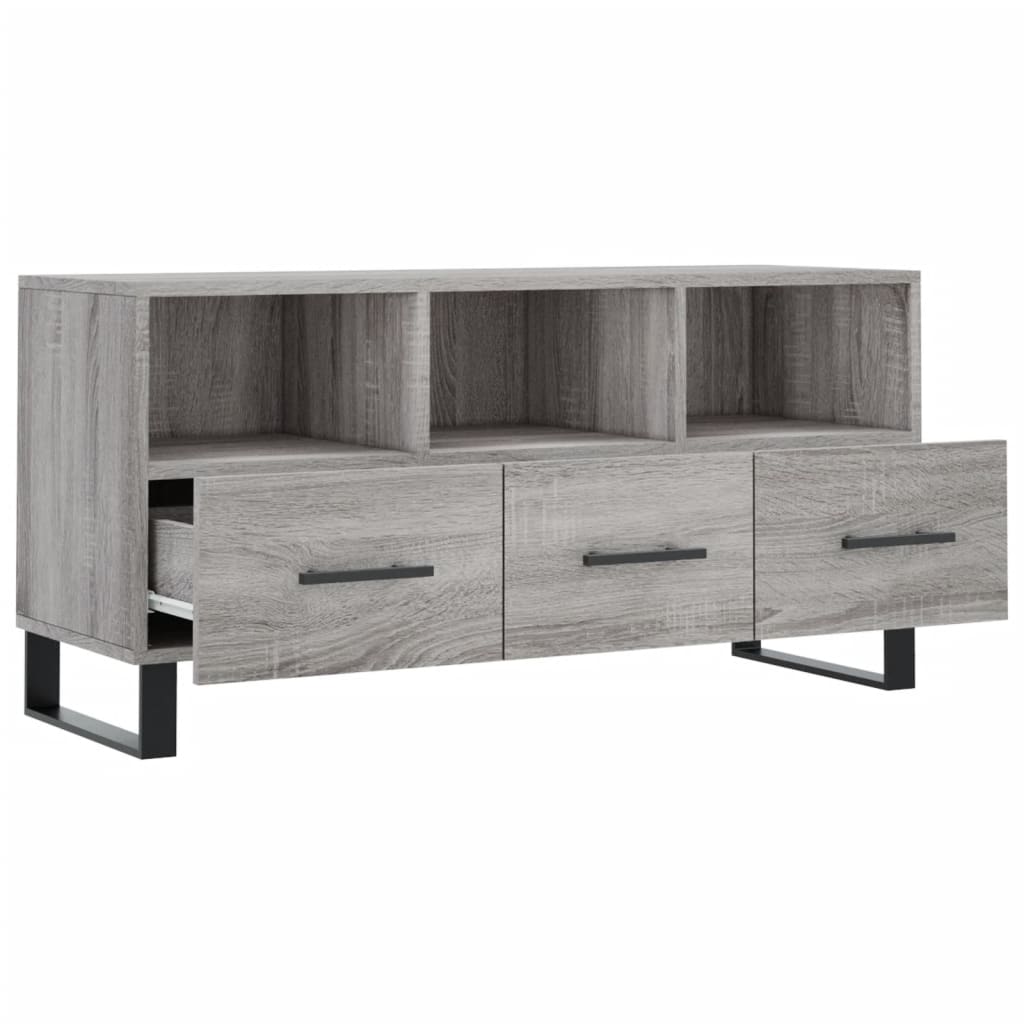 TV ormarić boja hrasta sonome 102x36x50 cm konstruirano drvo