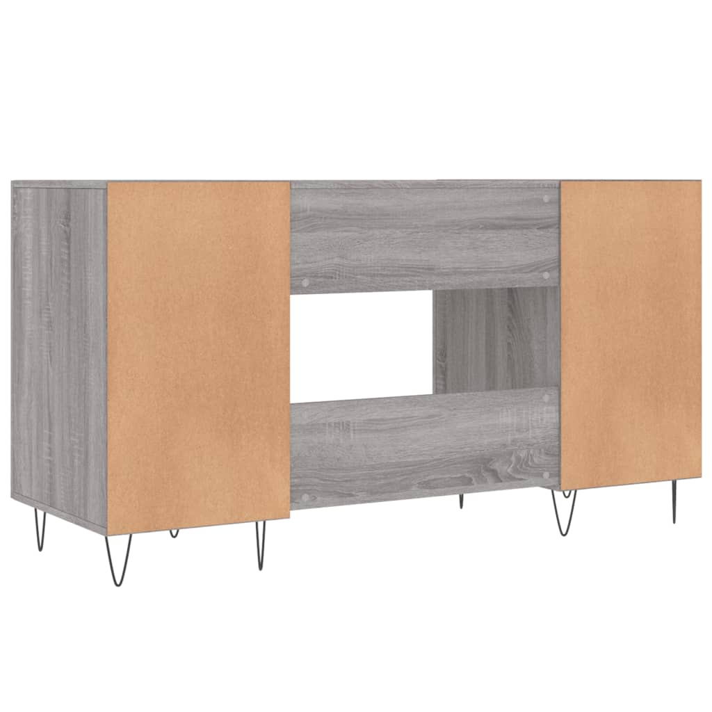 Radni stol boja hrasta sonome 140x50x75 cm konstruirano drvo