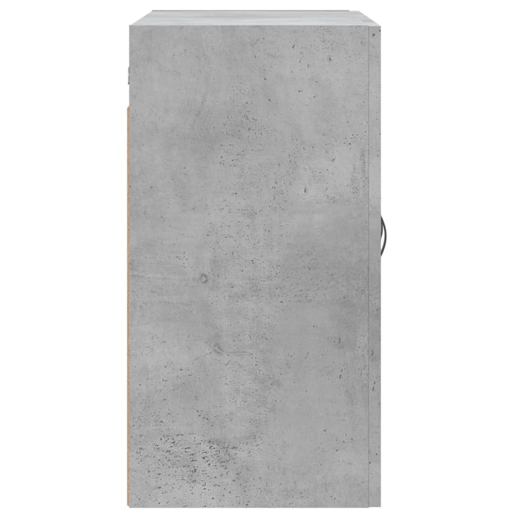 Zidni ormarić boja betona 60 x 31 x 60 cm od konstruiranog drva Siva