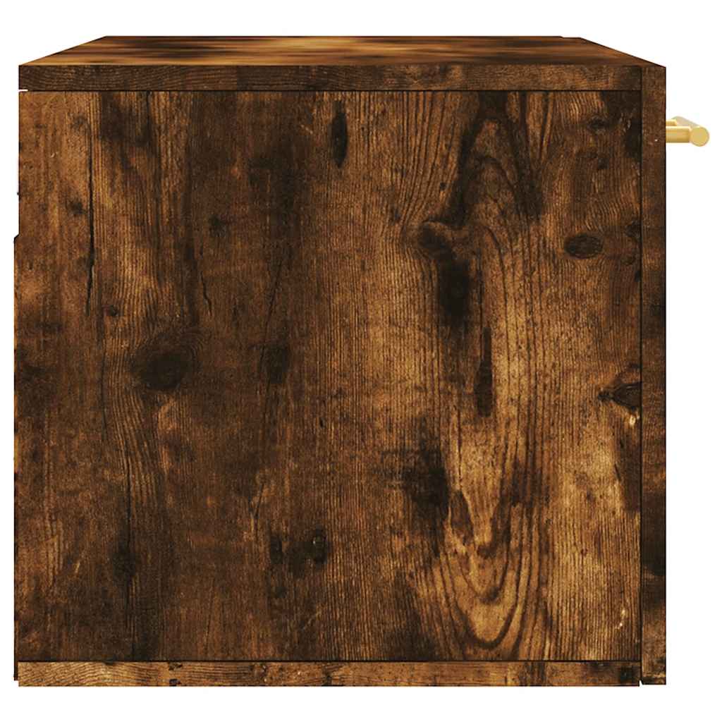 Zidni ormarić boja hrasta 80x36,5x35 cm konstruirano drvo