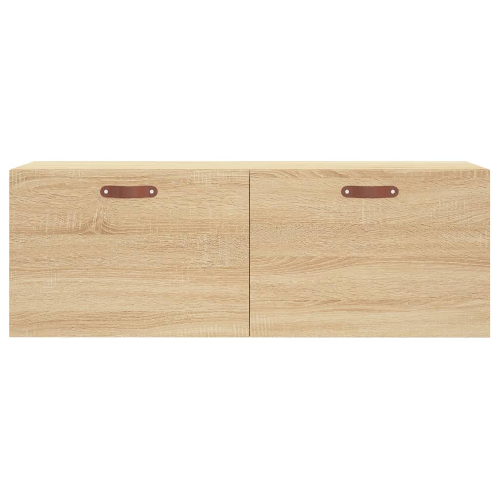 Zidni ormarić boja hrasta 100 x 36,5 x 35 cm konstruirano drvo