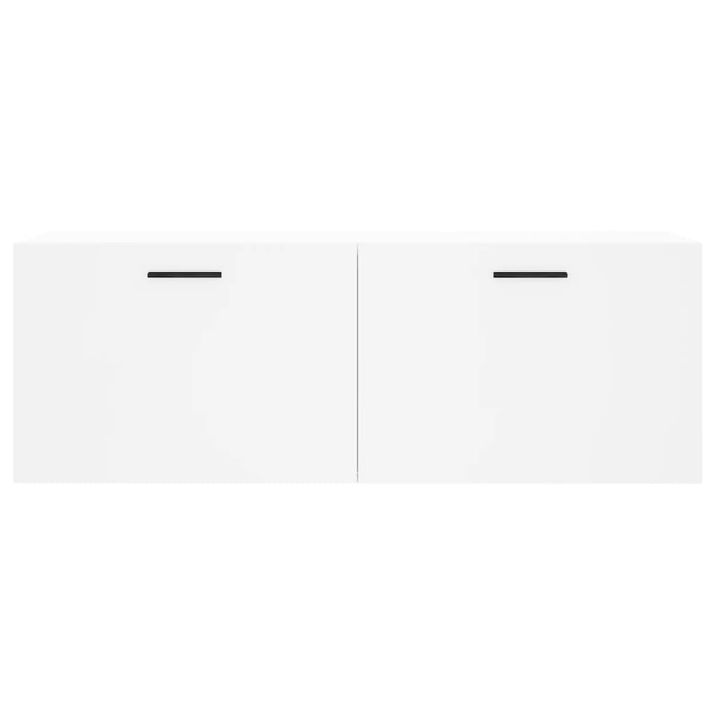 Zidni ormarić bijeli 100 x 36,5 x 35 cm od konstruiranog drva