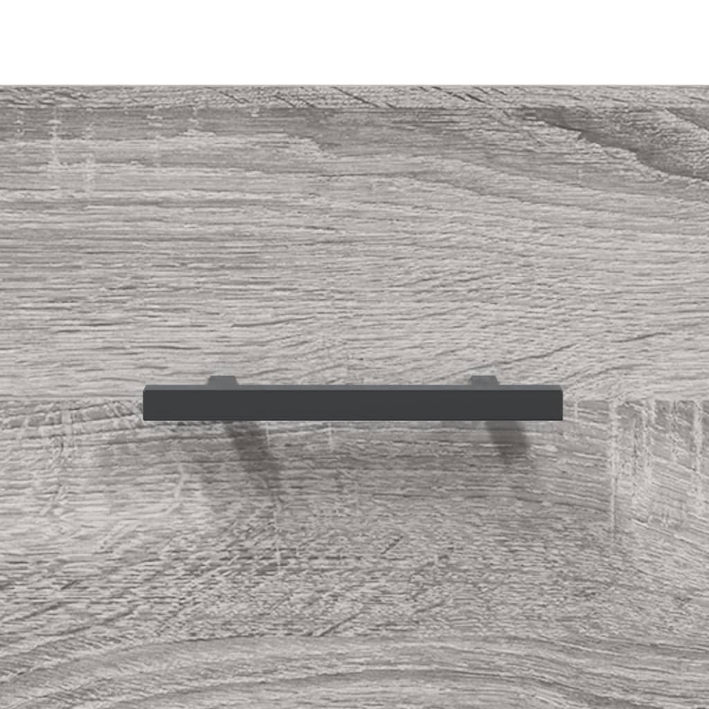 Zidni ormarić siva boja hrasta 100x36,5x35 cm konstruirano drvo