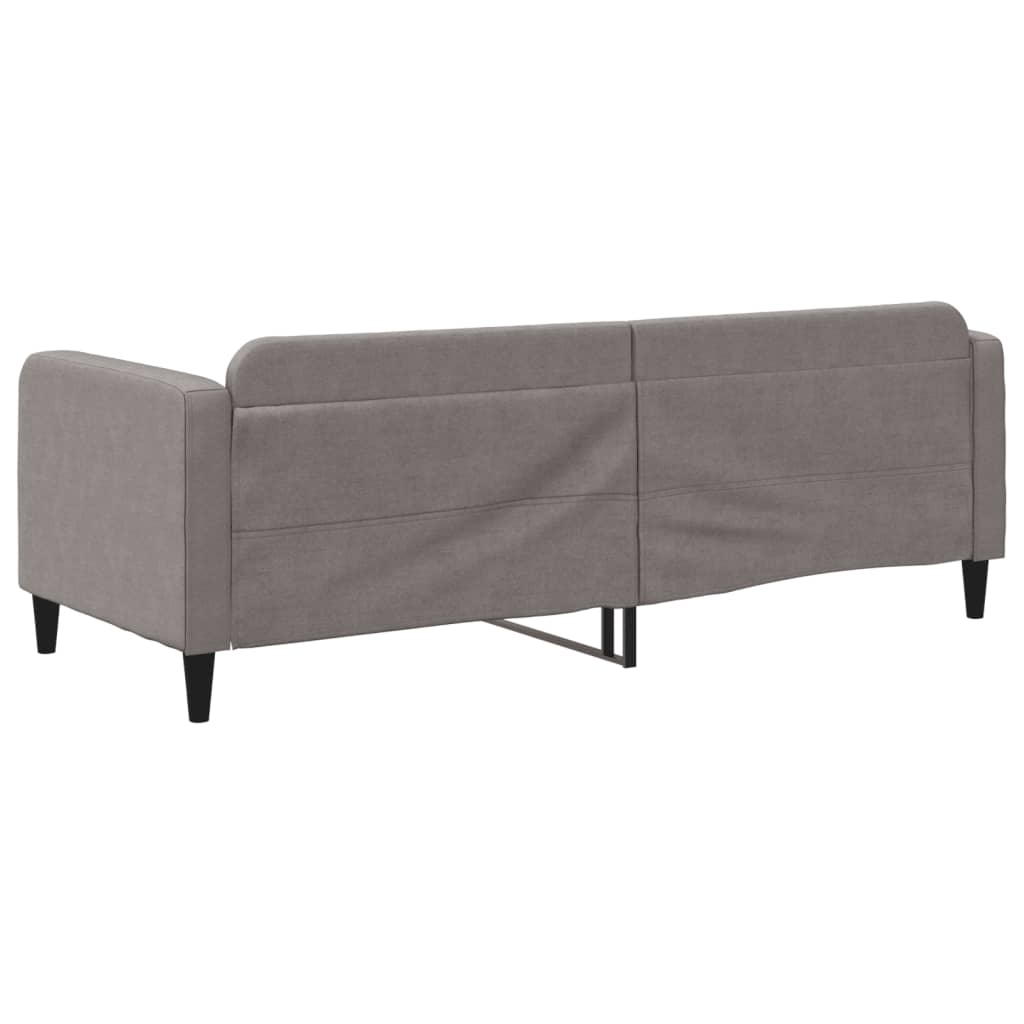 Dnevni krevet smeđesivi 80 x 200 cm od tkanine
